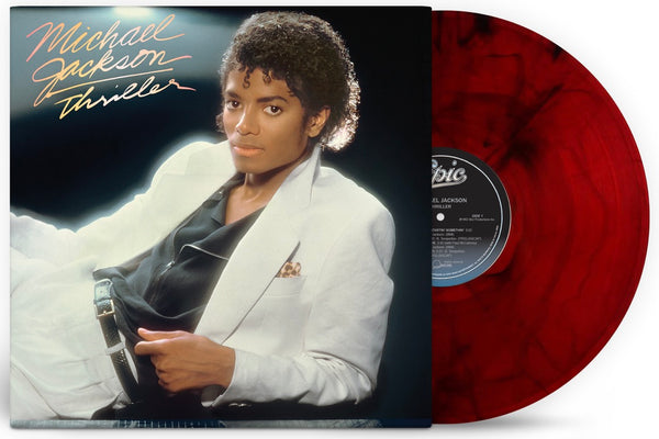 Michael Jackson - Thriller (Red & Black Marble LP) – Turn It Up