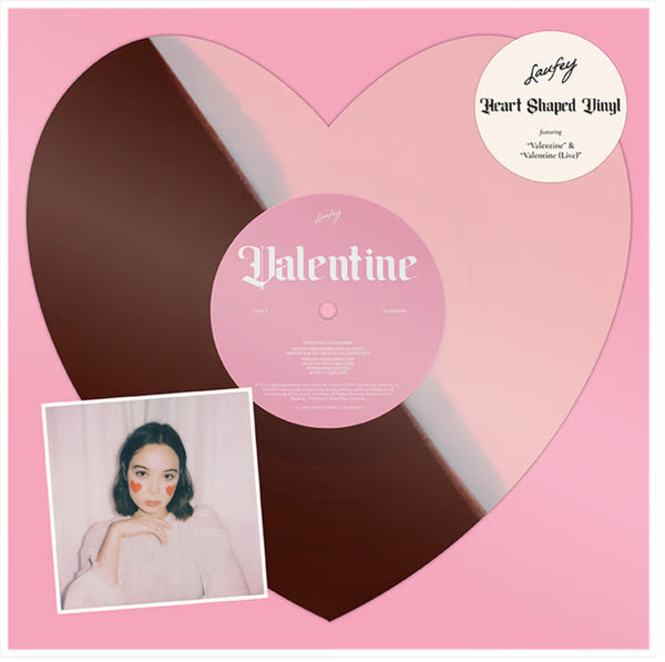 Laufey - Valentine Heart Vinyl – Turn It Up Records UK