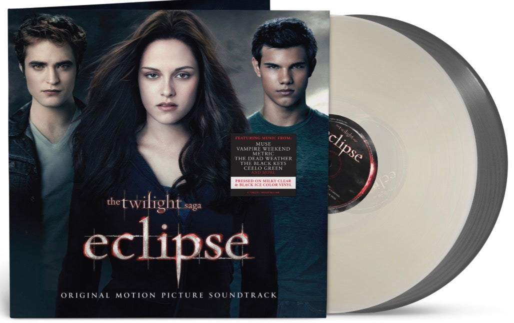 The Twilight Saga Eclipse V/A OST 2LP Ice & Black vinyl