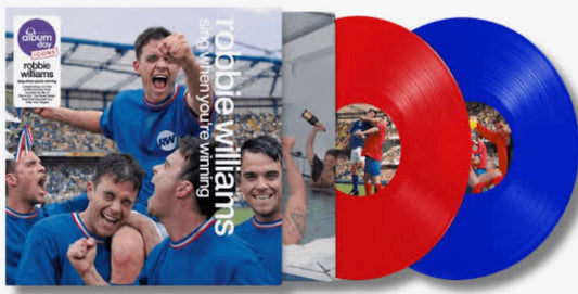 Robbie Williams - Sing When You're Winning (NAD Red & Blue 2LP LIMITED EDITION)