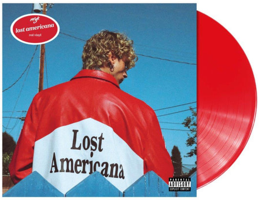 mgk - lost americana - brick red vinyl