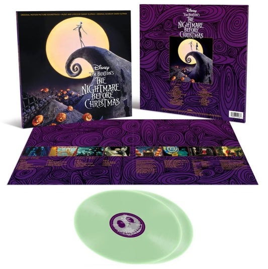 The Nightmare Before Christmas Glow in the Dark 2LP Limited Edition