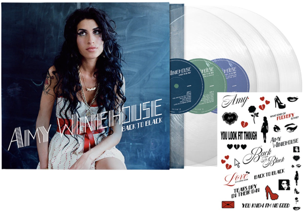 Amy Winehouse - Back To Black 20th Anniversary + Limited Edition Tattoo Sheet