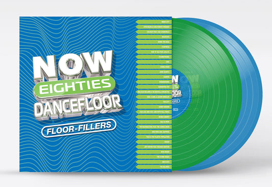 NOW That's What I Call 80's Dancefloor: FLOORFILLERS Blue/Green Vinyl