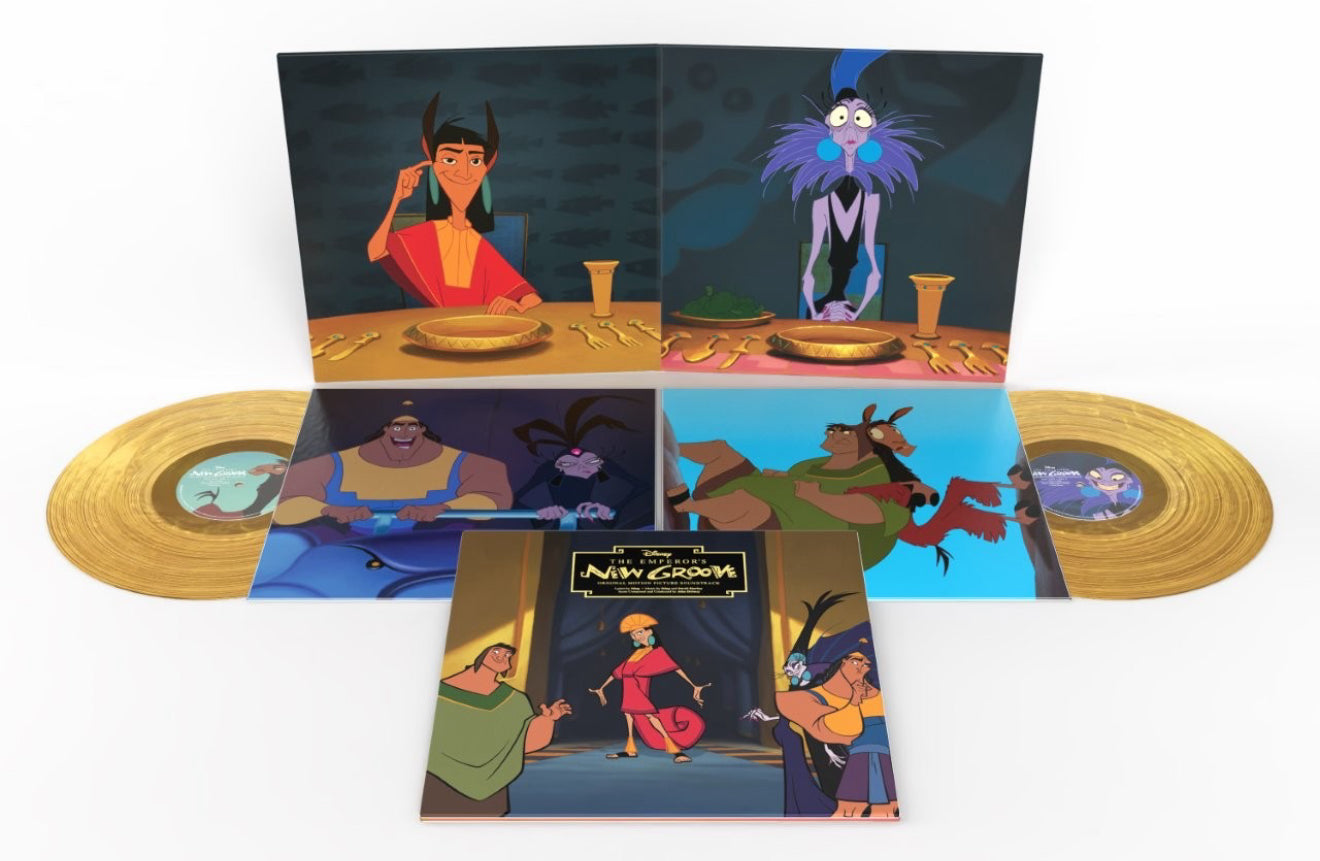 OST - The Emperor's New Groove (25th Anniversary) Limited Edition Gold Vinyl