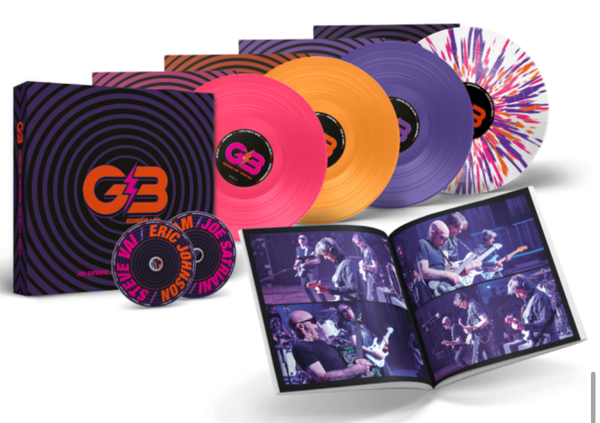 G3 Reunion live 4 LP/CD Set [colour vinyl]