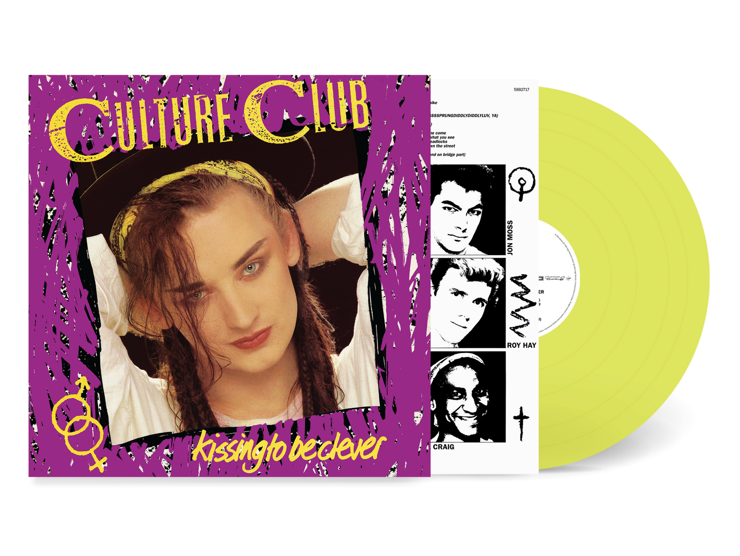 Culture Club - Kissing To Be Clever - 1LP (Light Green) - ORDER 19/10/24 @ 8am