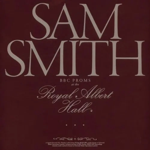 Sam Smith - BBC Proms At The Royal Albert Hall [RSD25]