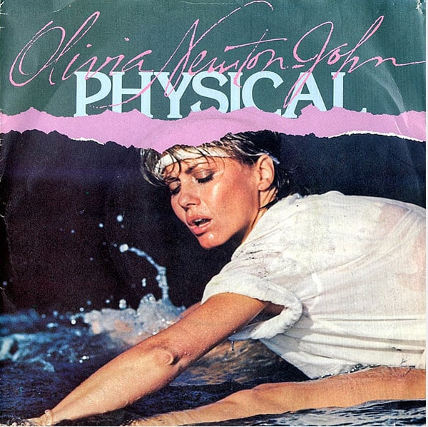 Olivia Newton-John - Physical (Coke Bottle Clear 7” Single)