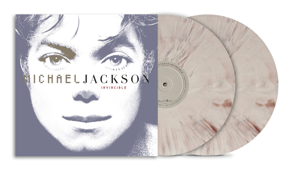 Michael Jackson - Invincible (NAD 2LP Stone Grey marble vinyl)