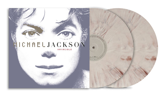 Michael Jackson - Invincible (NAD 2LP Stone Grey marble vinyl)