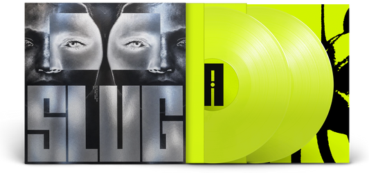 Bicep - Slug Indie Exclusive Safety Yellow 2LP vinyl with sleeve