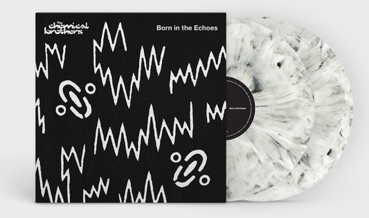 The Chemical Brothers - Born In The Echoes White Marble 2LP vinyl with sleeve