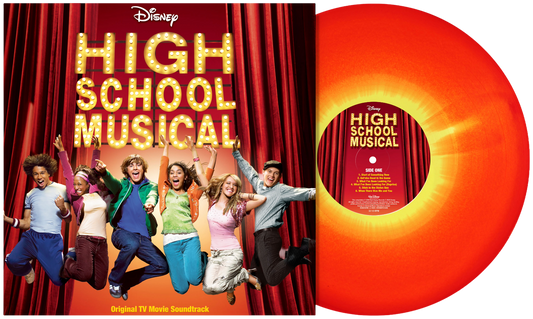 Various Artists - High School Musical (20th Anniversary) Red/Yellow 1LP vinyl with sleeve