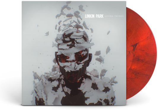 Linkin Park - Living Things Red Smoke 1LP vinyl with sleeve
