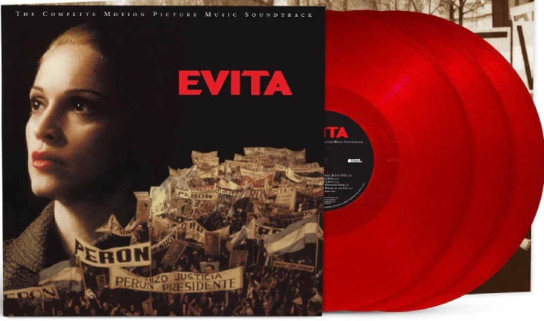 Madonna - Evita: The Complete Motion Picture Soundtrack Red 3LP vinyl with sleeve