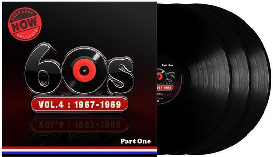 NOW Yearbook Presents The 60s Volume Four 1967-1969 Part One black 3LP vinyl with sleeve