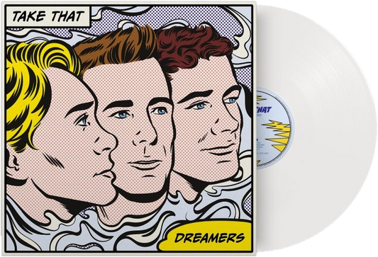Take That - Dreamers white vinyl LP with gatefold sleeve
