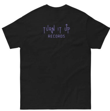 T-Shirt mit Aufdruck „Turn It Up Records“