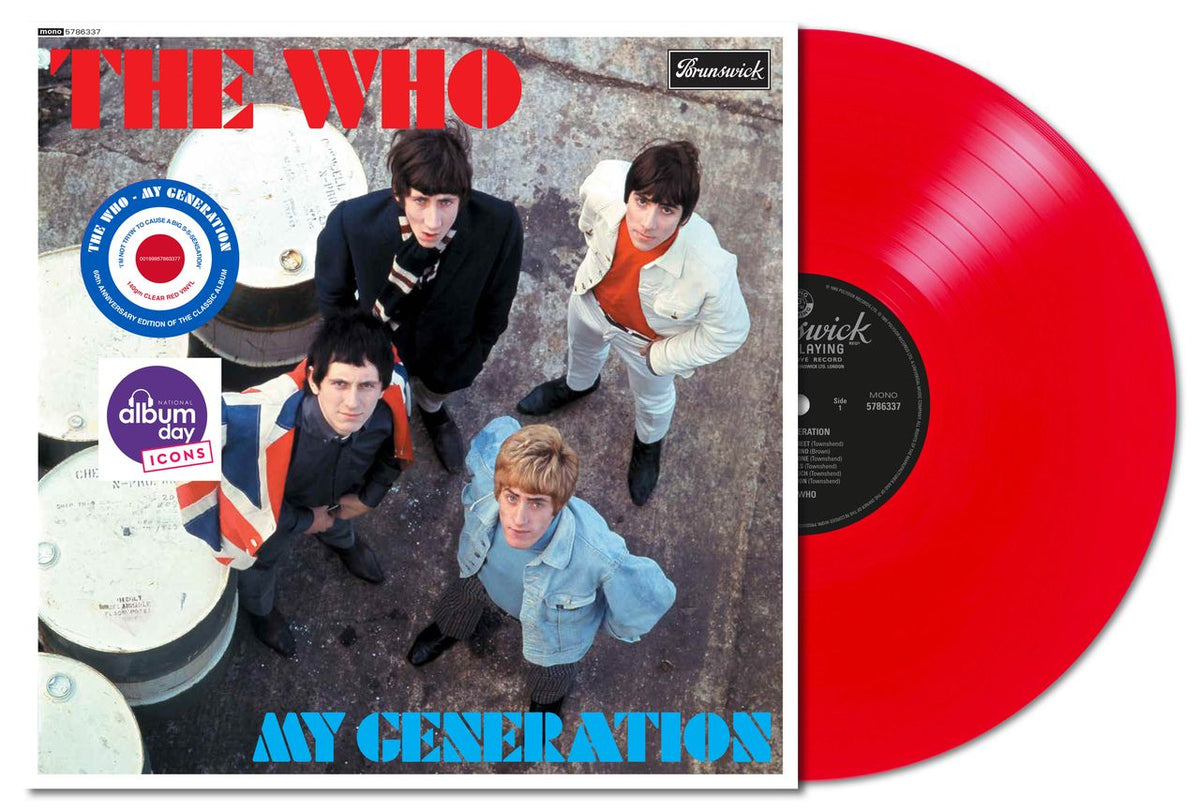 The Who - My Generation - 60th Anniversary edition (RED ND LP)