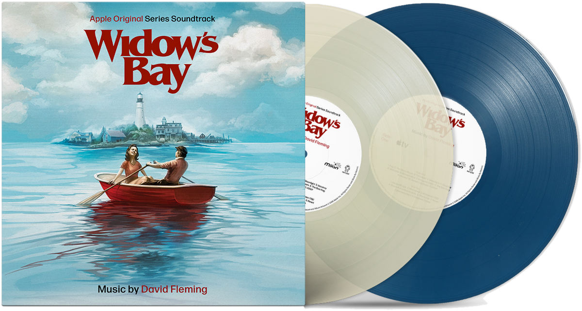 David Fleming - Widow's Bay (Apple Original Series Soundtrack) Indie Exclusive Seafoam Green & Opaque Blue 2LP vinyl with sleeve