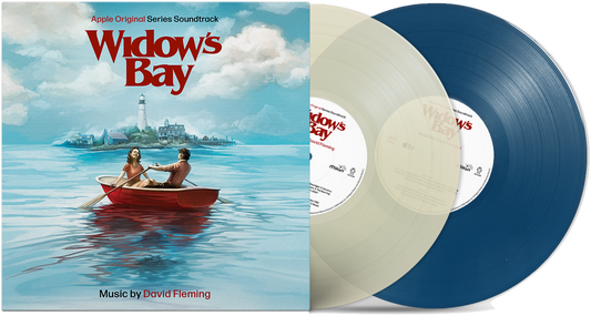 David Fleming - Widow's Bay (Apple Original Series Soundtrack) Indie Exclusive Seafoam Green & Opaque Blue 2LP vinyl with sleeve